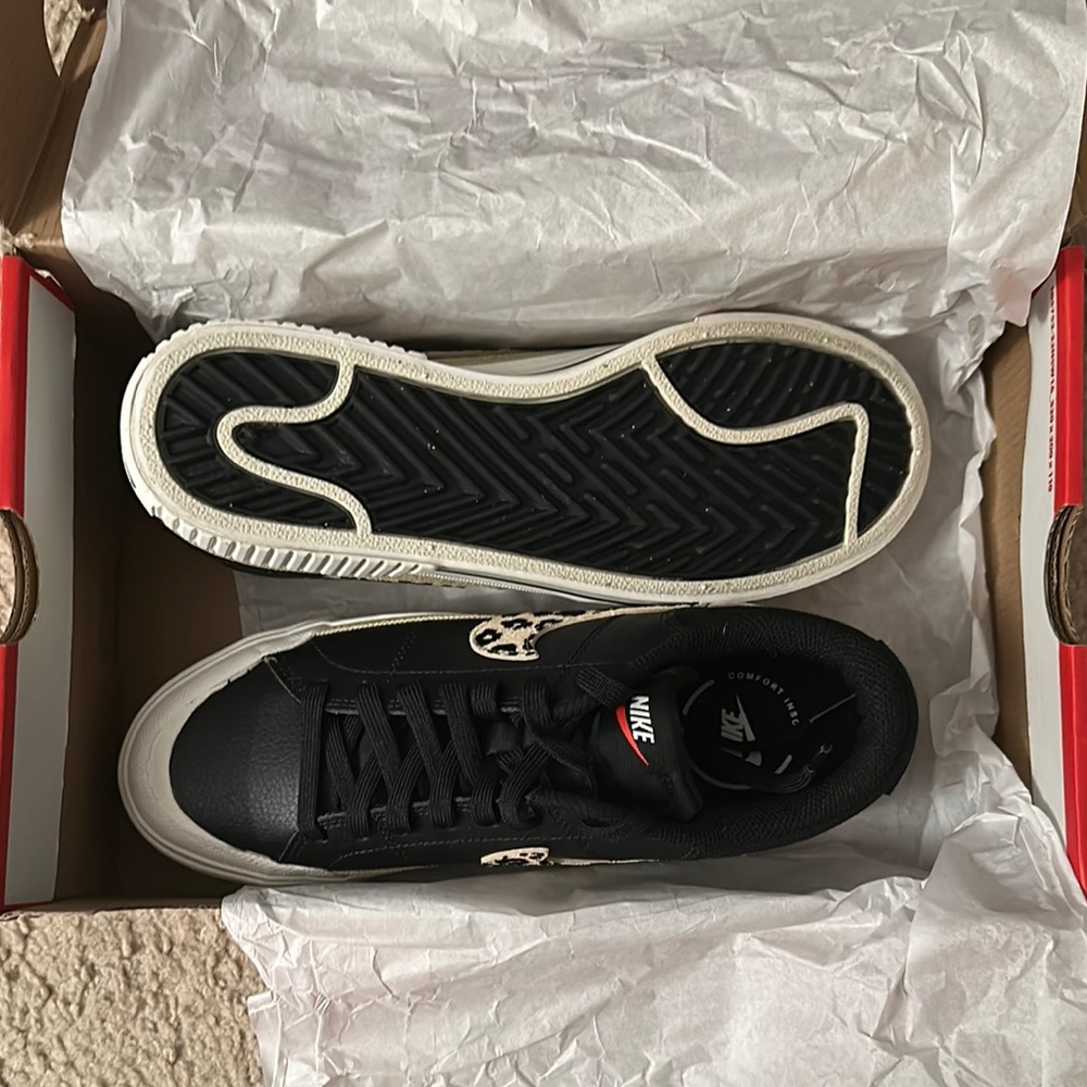 Nike Court Legacy Lift Sneakers with Animal Print - Picture 6 of 7